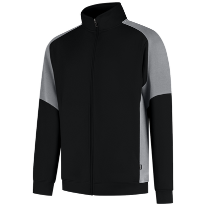 tricorp-redefined-sweatvest-bicolor-306108-zwart-grijs