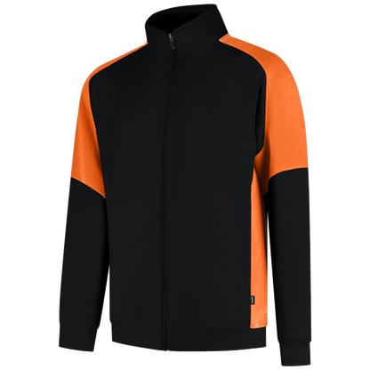 tricorp-redefined-sweatvest-bicolor-306108-zwart-oranje