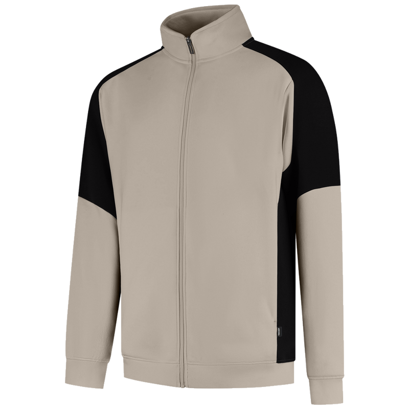 tricorp-redefined-sweatvest-bicolor-306108-zwart-zand