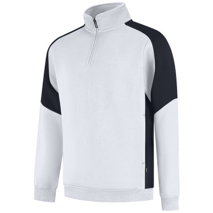 tricorp-redefined-zip-sweater-bicolor-306111-wit-antraciet