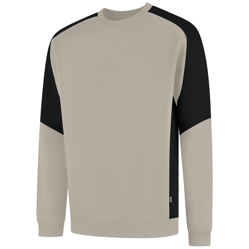 tricorp-redefined-sweater-bicolor-306112-zand-zwart