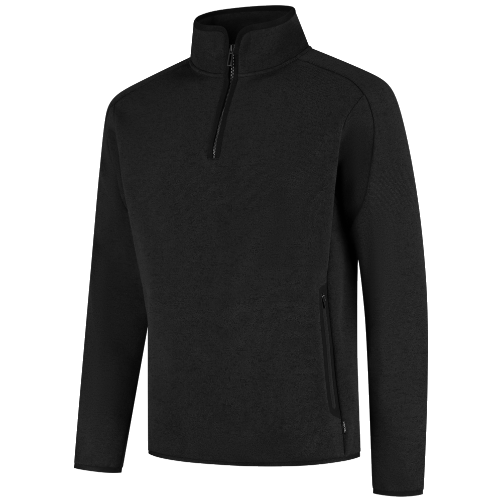 tricorp-redefined-knitted-fleecejack-1-4-zip-306117-zwart