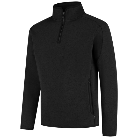 tricorp-redefined-knitted-fleecejack-1-4-zip-306117-zwart
