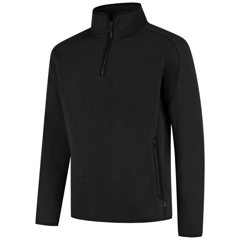 tricorp-redefined-knitted-fleecejack-1-4-zip-306117-zwart