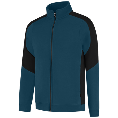 tricorp-redefined-sweatvest-bicolor-dames-306122-teal-zwart