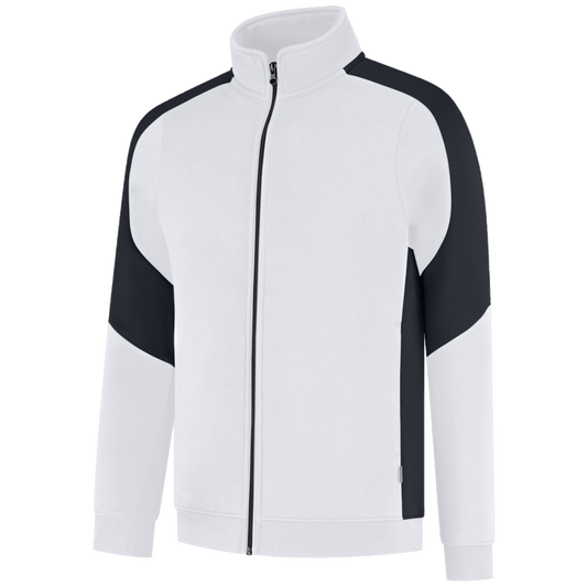 tricorp-redefined-sweatvest-bicolor-dames-306122-wit-antraciet