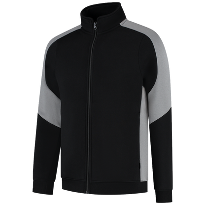 tricorp-redefined-sweatvest-bicolor-dames-306122-zwart-grijs