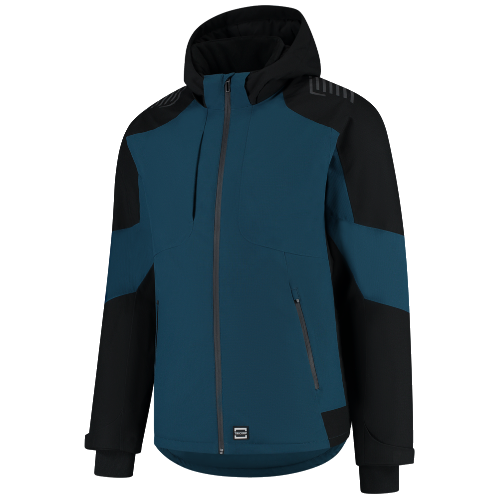 tricorp-redefined-winterjas-ripstop-406101-teal-zwart