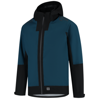 tricorp-redefined-regenjas-techshell-406102-teal-zwart