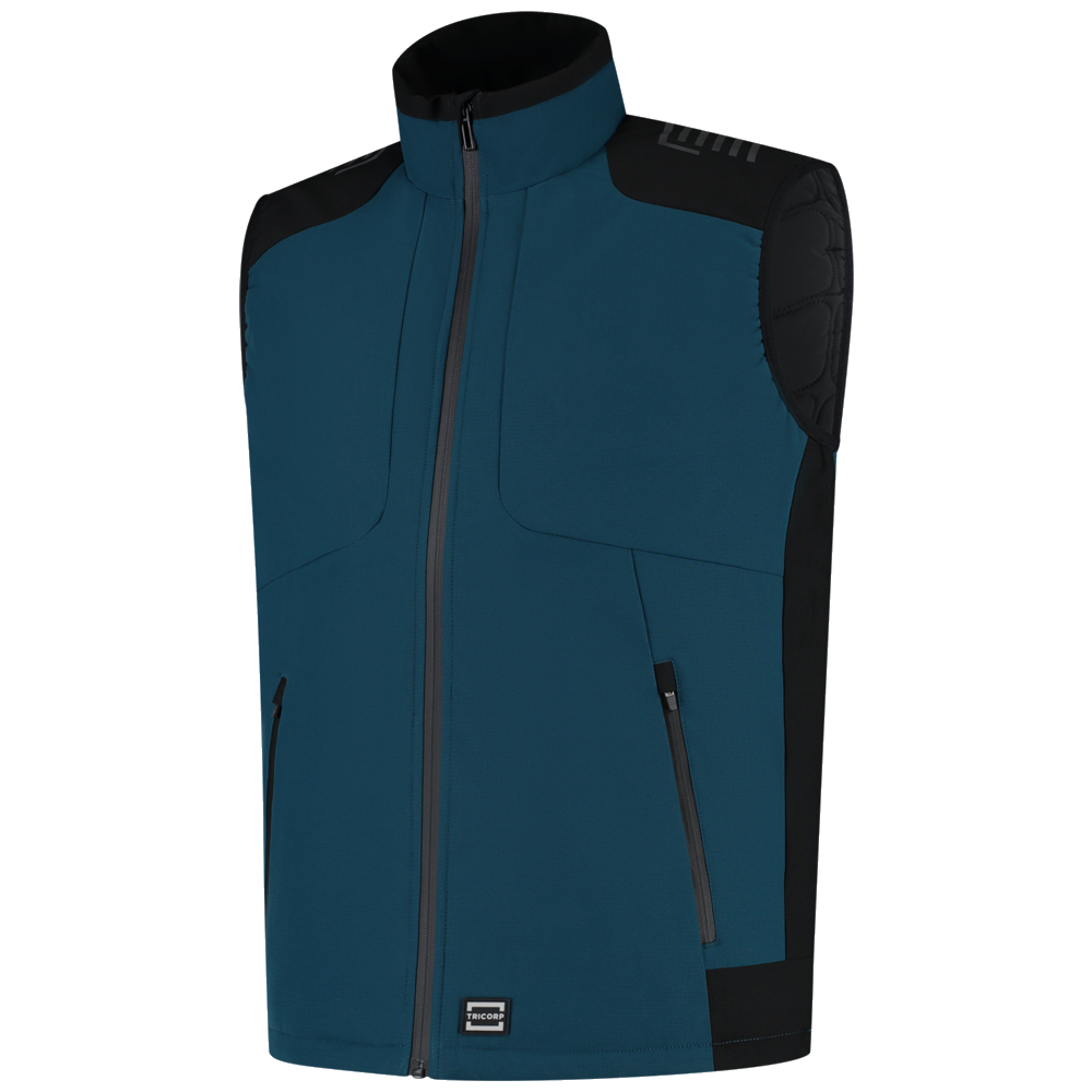 tricorp-redefined-bodywarmer-406106-teal-zwart