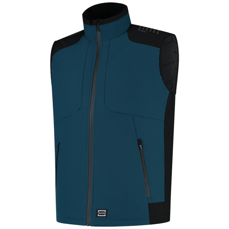 tricorp-redefined-bodywarmer-406106-teal-zwart