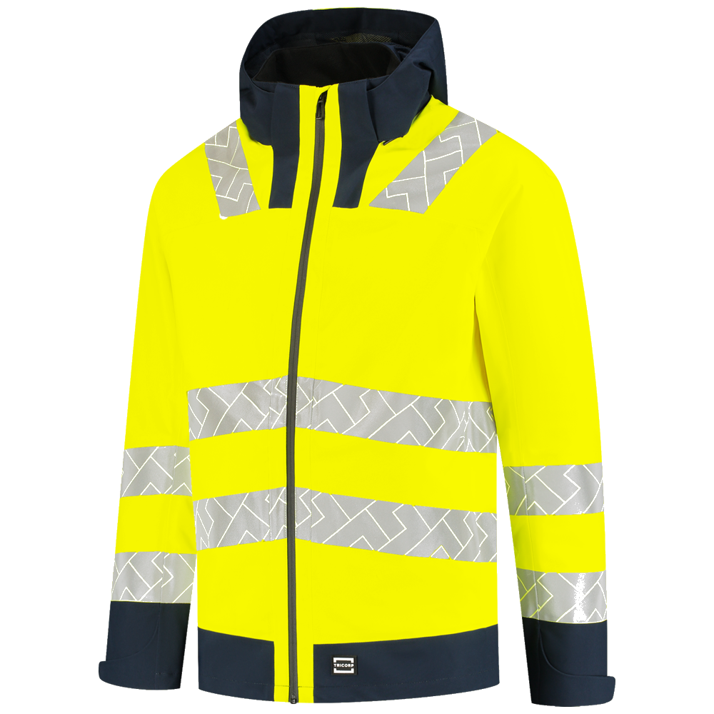 tricorp-redefined-regenjas-techshell-high-vis-406108-geel-ink