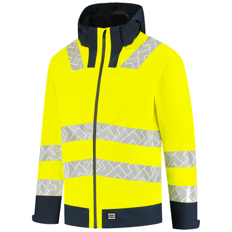 tricorp-redefined-regenjas-techshell-high-vis-406108-geel-ink
