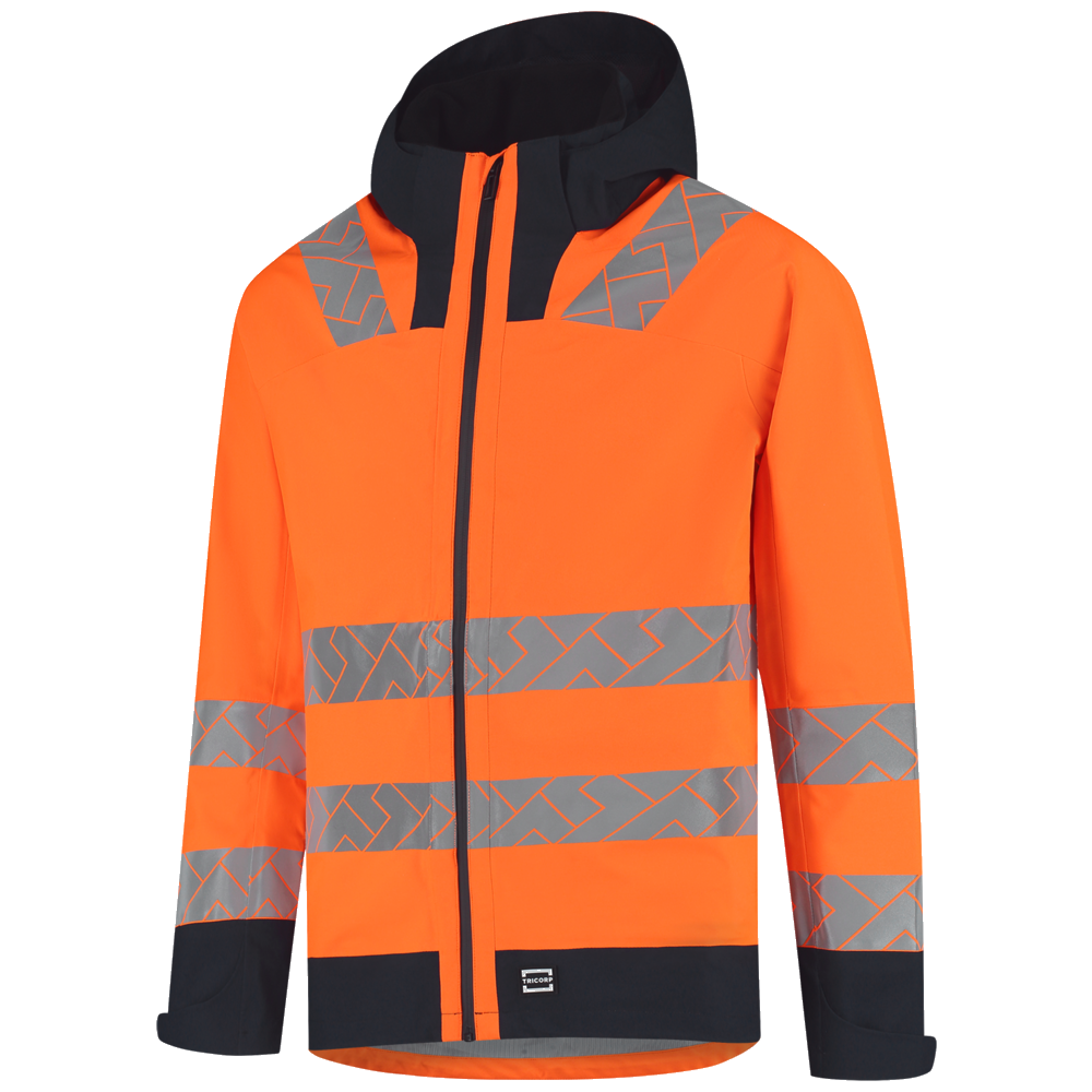 tricorp-redefined-regenjas-techshell-high-vis-406108-oranje-ink