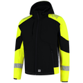 tricorp-redefined-softshell-capuchon-reflective-406111-zwart-geel