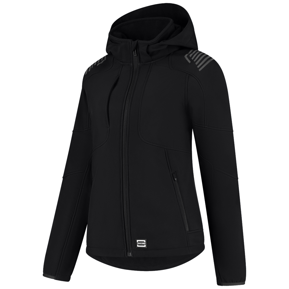 tricorp-redefined-softshell-capuchon-luxe-dames-406113-zwart