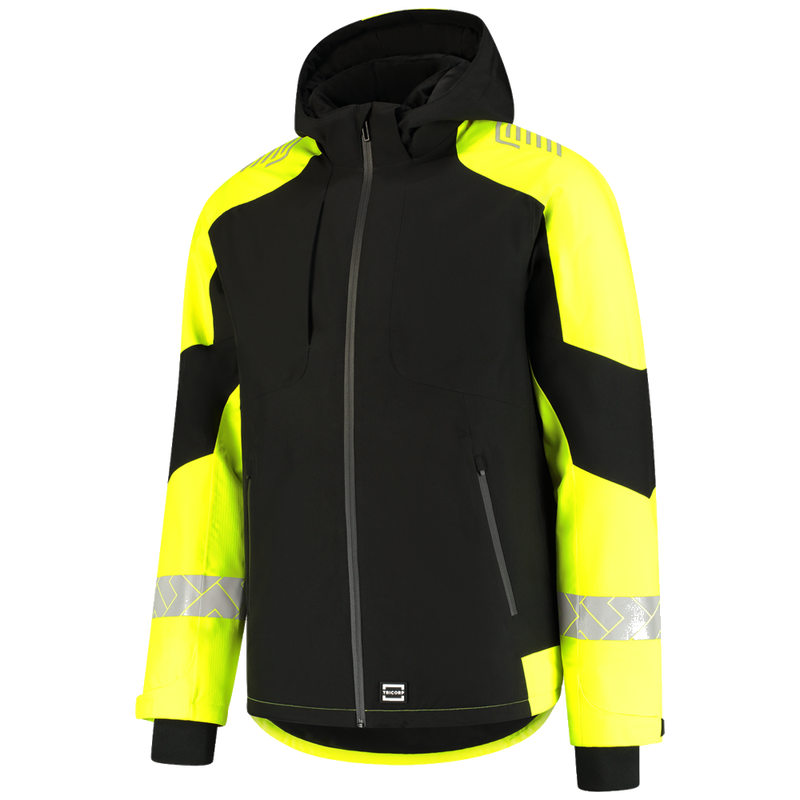 tricorp-redefined-winterjas-ripstop-reflective-406117-zwart-geel