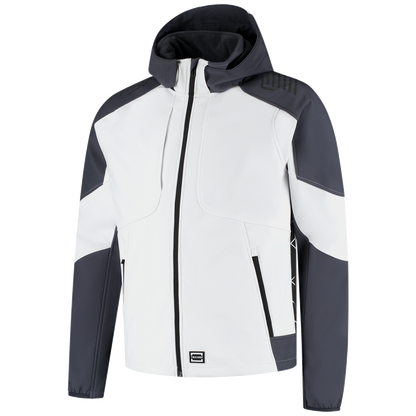 tricorp-redefined-softshell-capuchon-bicolor-406118-wit-antraciet