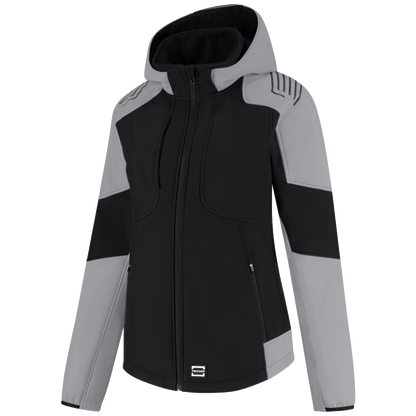 tricorp-redefined-softshell-capuchon-bicolor-dames-406119-zwart-grijs