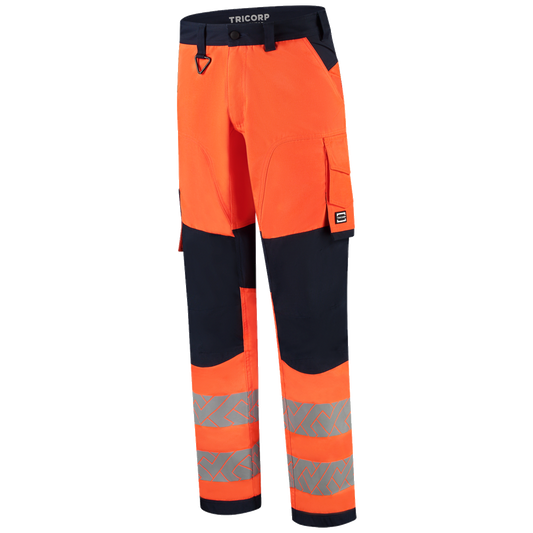 tricorp-redefined-werkbroek-funct-stretch-high-vis-knieversterking-506119-oranje-ink