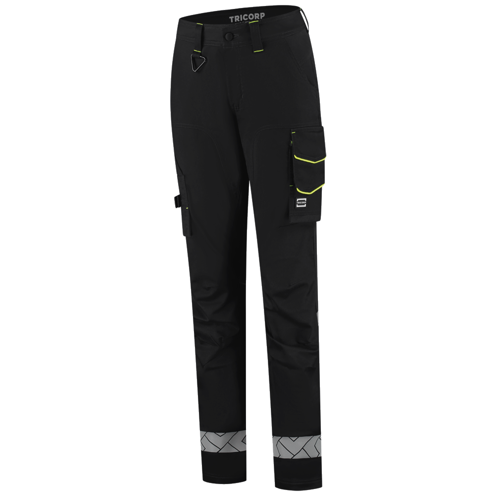 tricorp-redefined-werkbroek-functional-stretch-reflective-dames-506132-zwart-geel