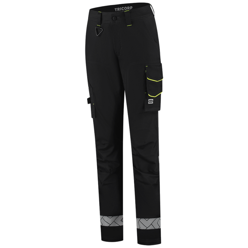 tricorp-redefined-werkbroek-functional-stretch-reflective-dames-506132-zwart-geel