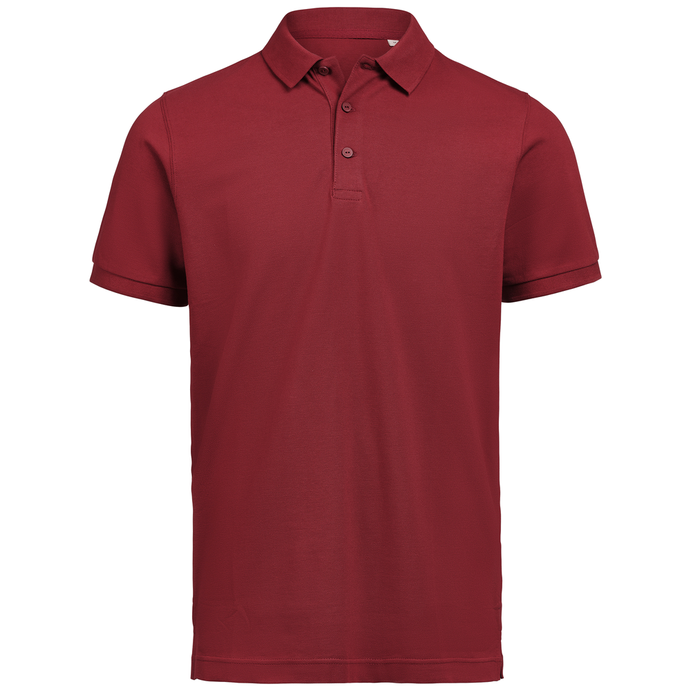 untagged-movement-polo-ocs-regular-fit-3420010-baksteenrood