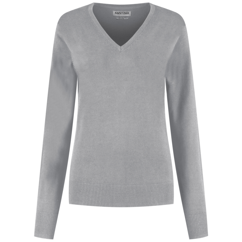 santino-corporate-pullover-porto-ladies-sport-grijs