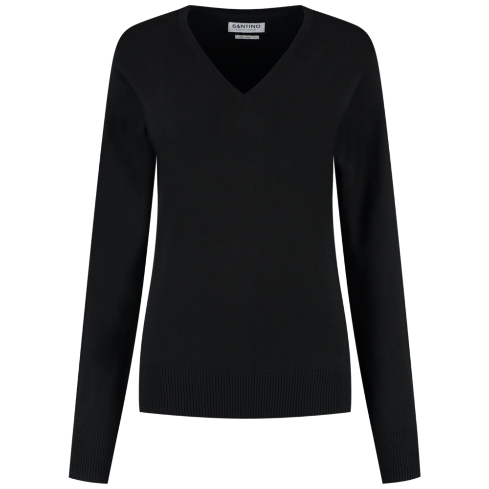 santino-corporate-pullover-porto-ladies-zwart