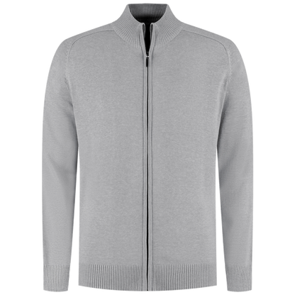 santino-basic-line-zip-cardigan-plano-sport-grijs
