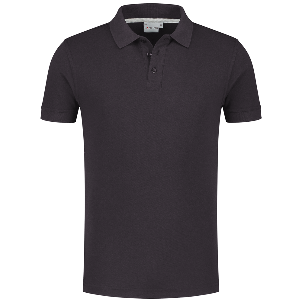 santino-basic-line-poloshirt-max-charcoalgrijs