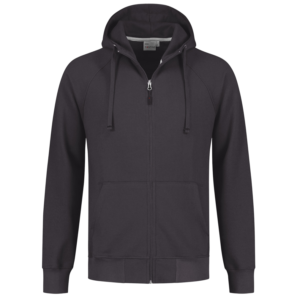 santino-basic-line-hooded-sweatvest-reno-charcoalgrijs