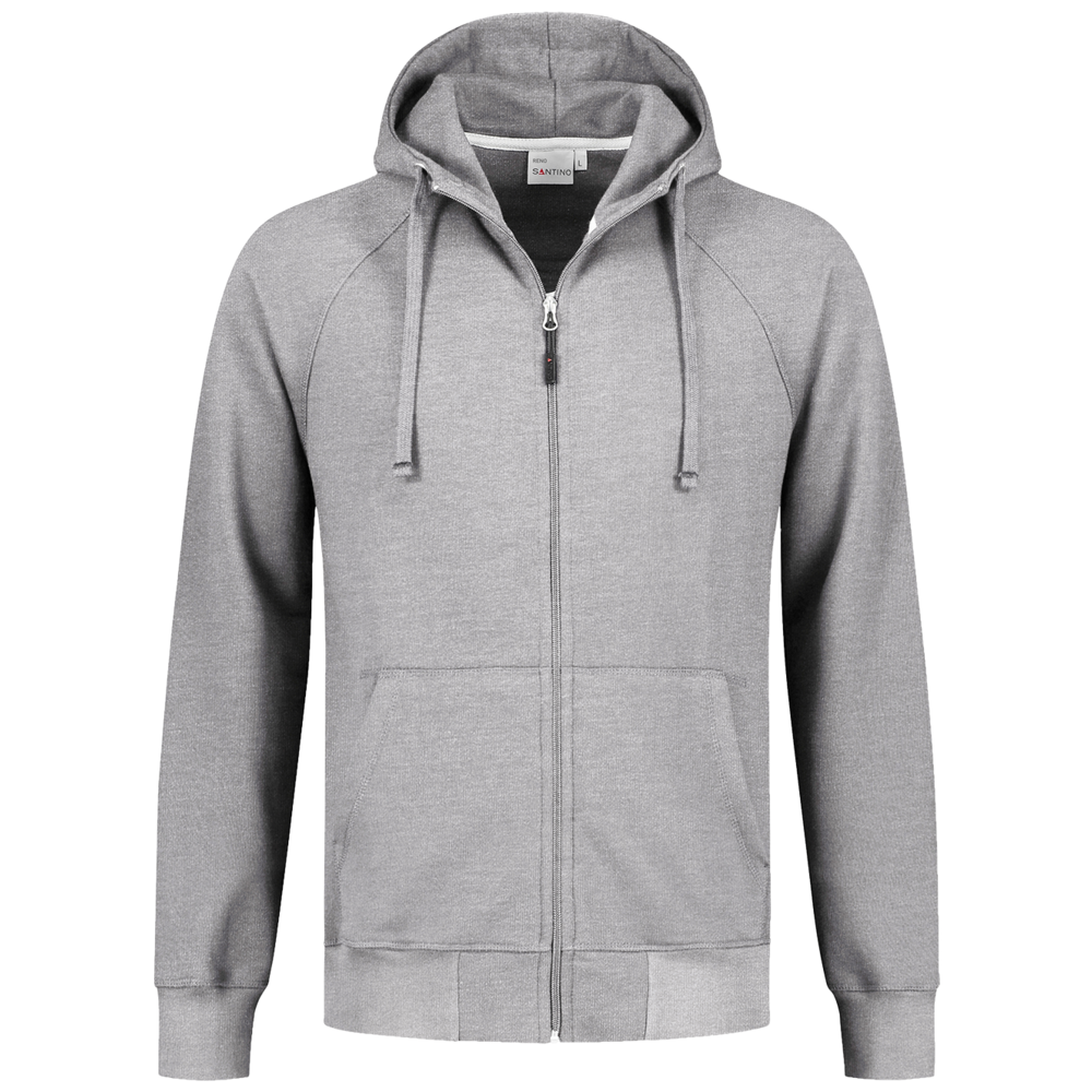 santino-basic-line-hooded-sweatvest-reno-sport-grijs