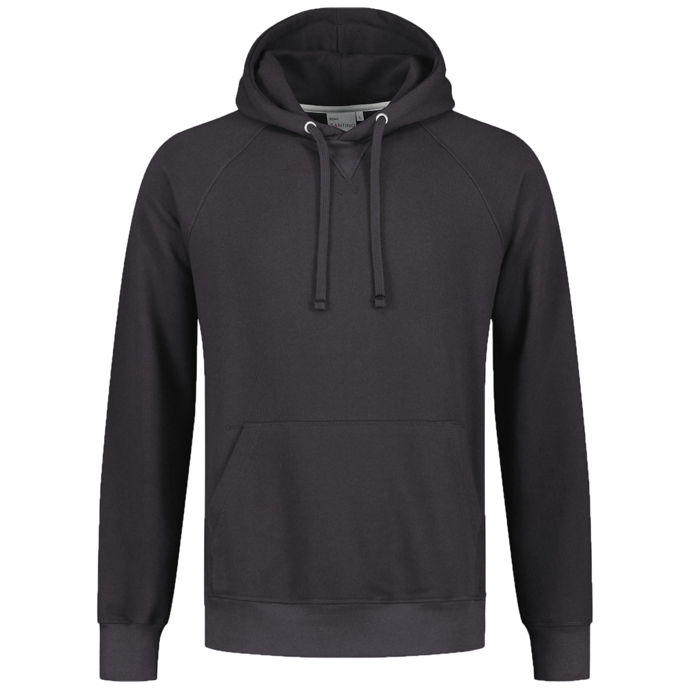 santino-basic-line-hooded-sweater-rens-charcoalgrijs