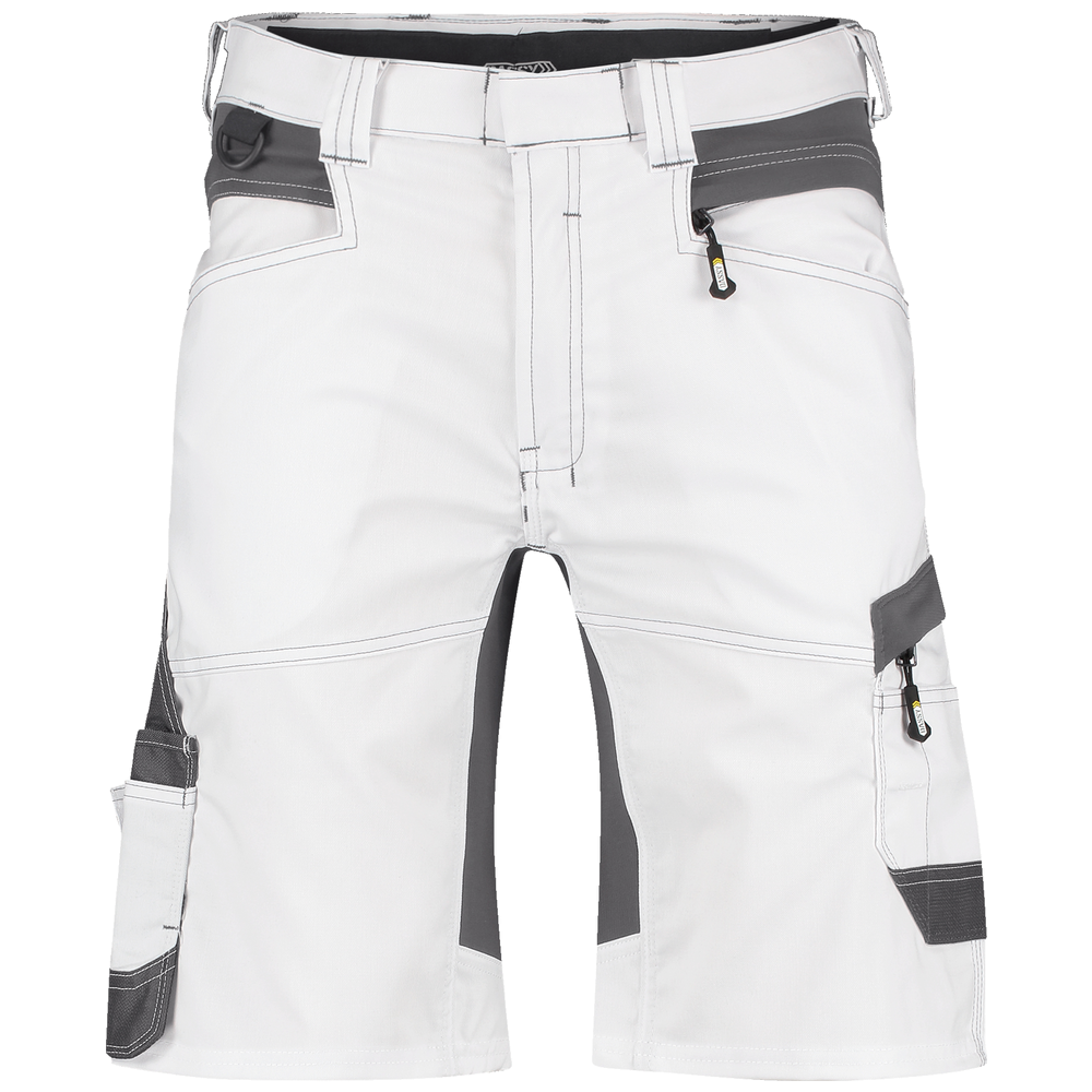 dassy-axis-schildersshort-stretch-wit-antracietgrijs