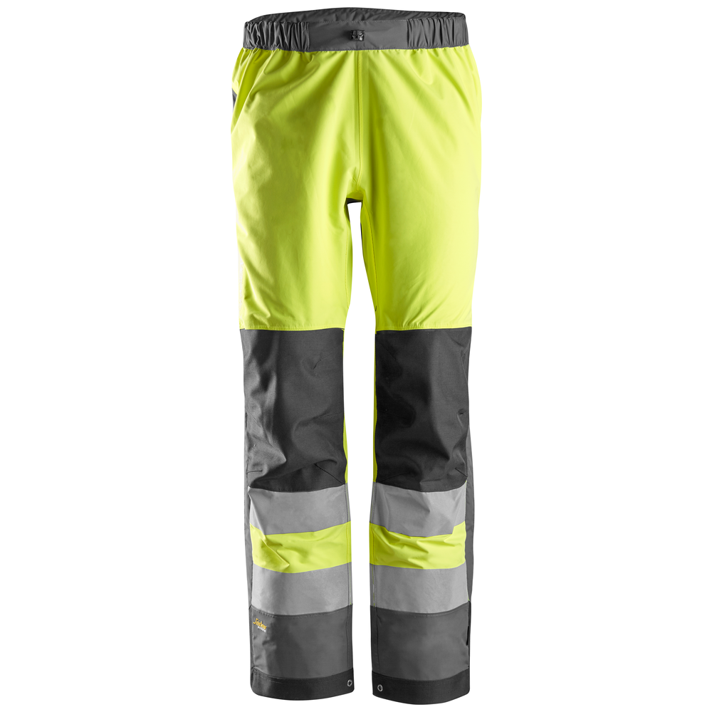 Snickers AllroundWork Hi-Vis WP Shell Broek CL.2 6530