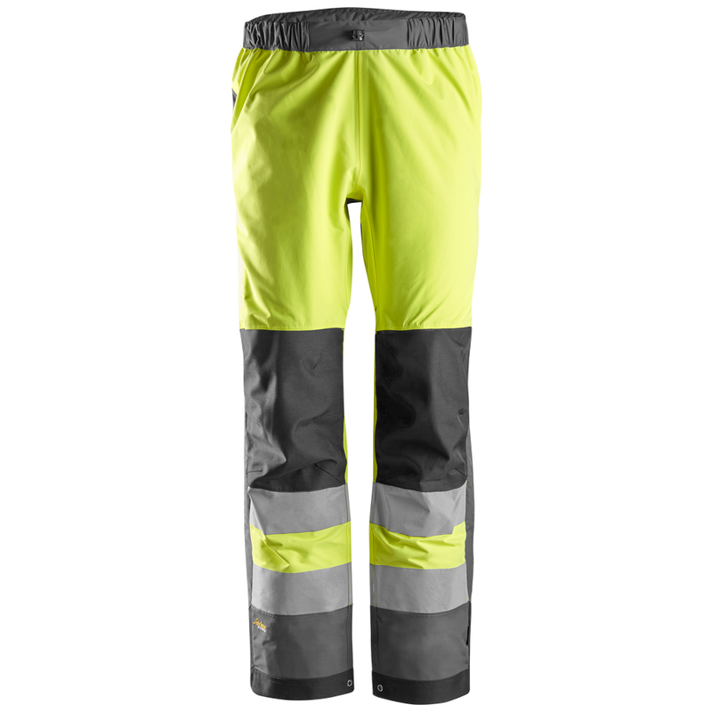 Snickers AllroundWork Hi-Vis WP Shell Broek CL.2 6530