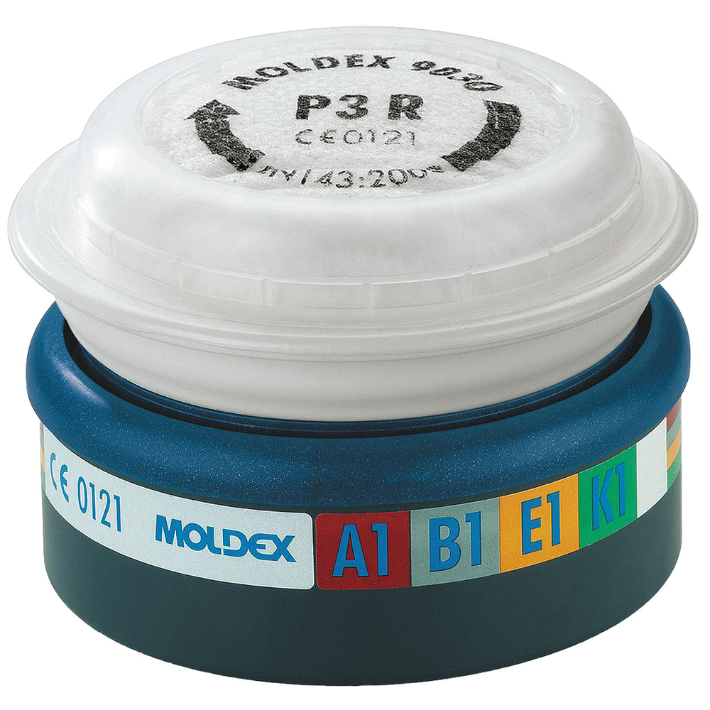 Moldex 943012 combinatiefilter A1B1E1K1-P3 R  (kleine verpakking)
