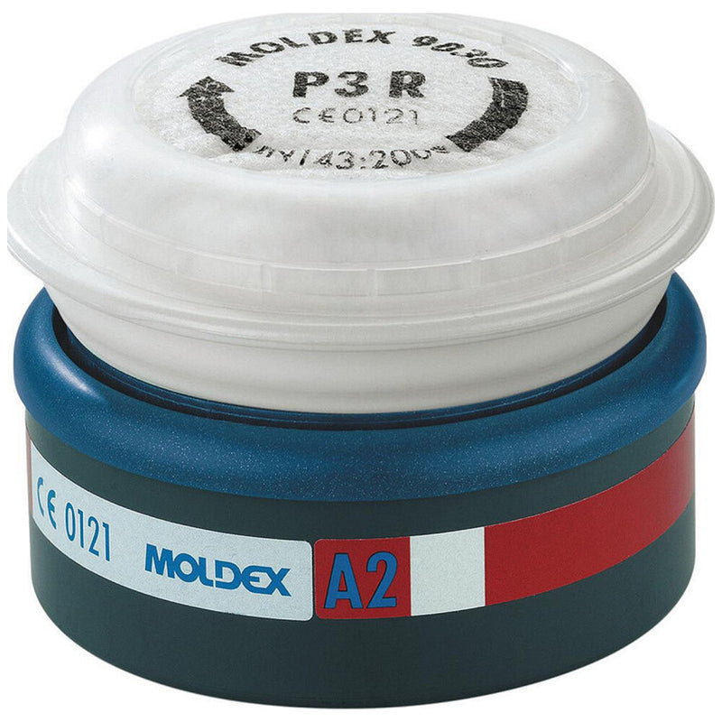 2 Stuks Moldex 923012 combinatiefilter A2P3 (kleine verpakking)