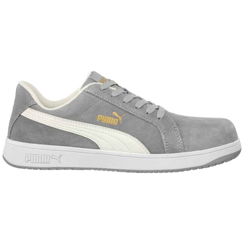 Puma Iconic Suede Grey Laag 640030 Werkschoen S1P