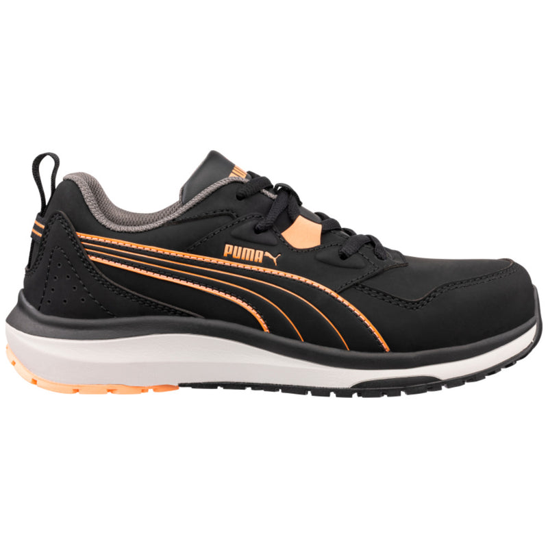 Puma Stepper Black/peach Low Dames werkschoenen S3S 642940