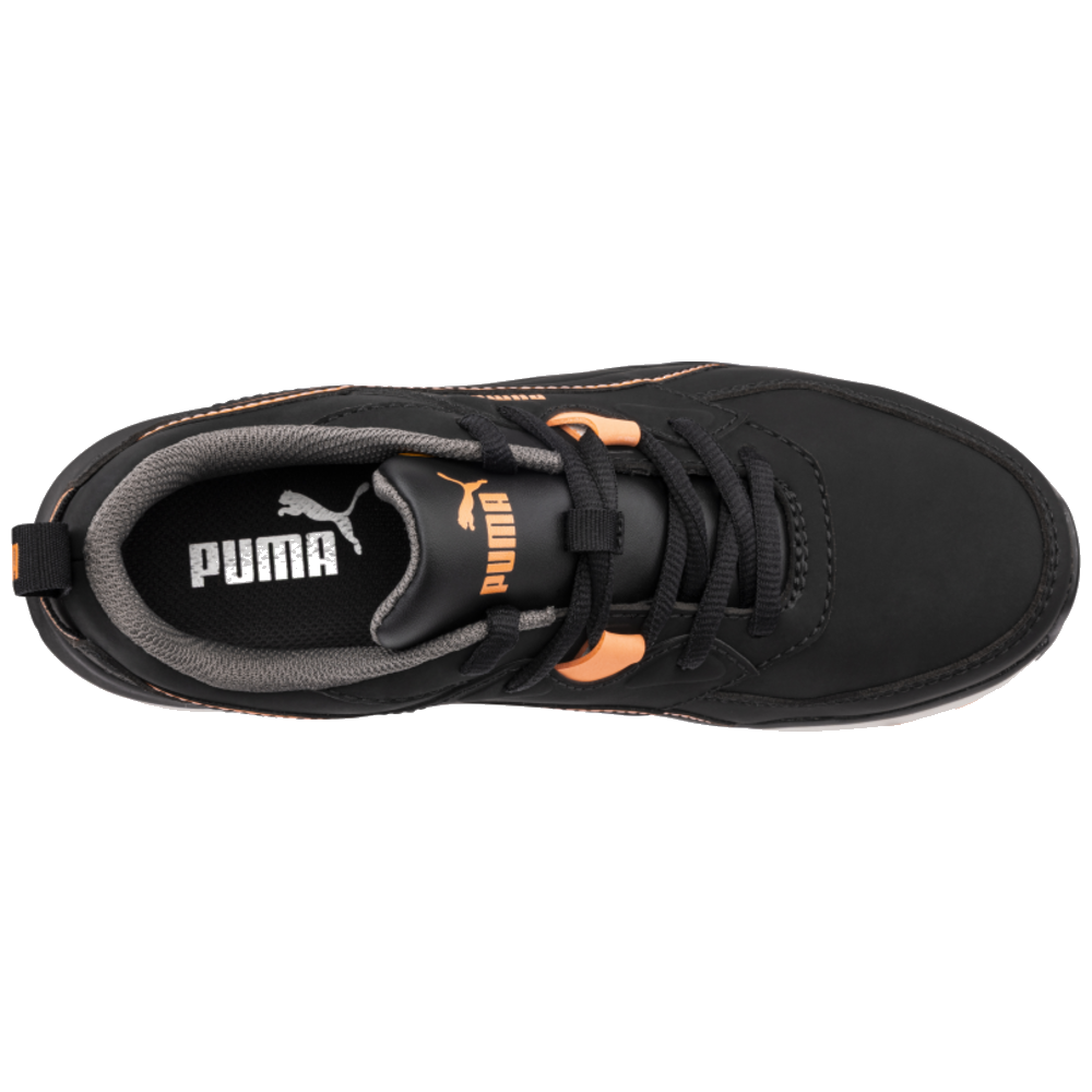 Puma Stepper Black/peach Low Dames werkschoenen S3S 642940
