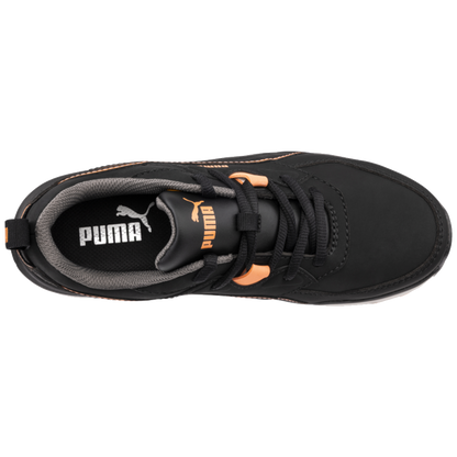 Puma Stepper Black/peach Low Dames werkschoenen S3S 642940