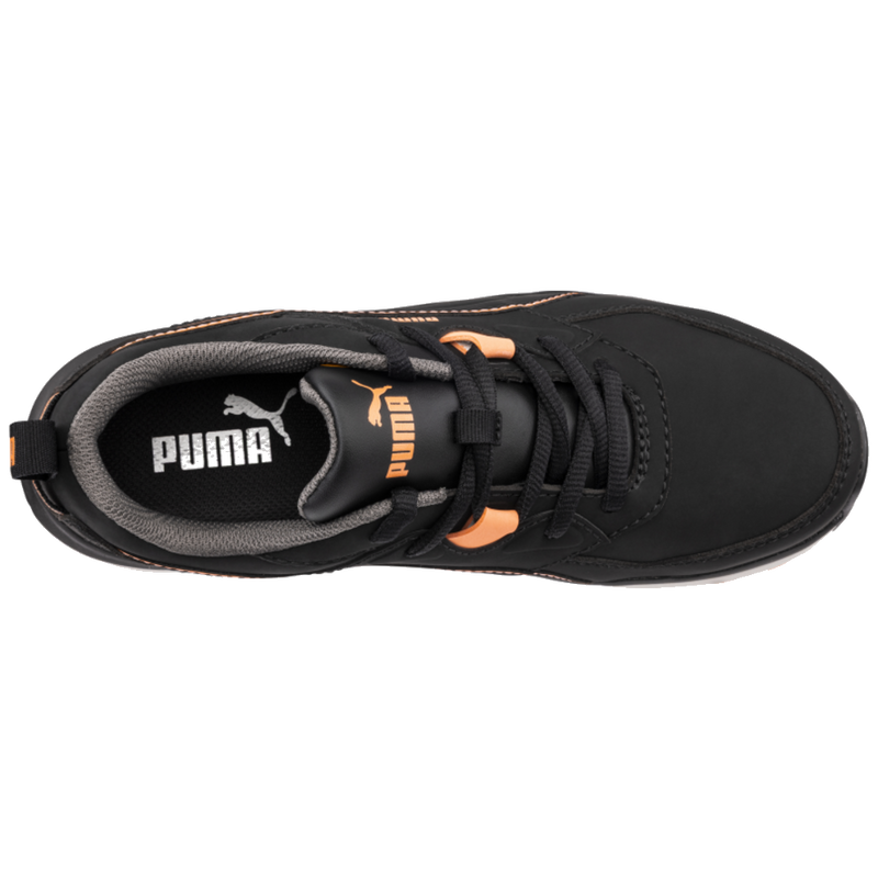 Puma Stepper Black/peach Low Dames werkschoenen S3S 642940