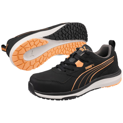 Puma Stepper Black/peach Low Dames werkschoenen S3S 642940
