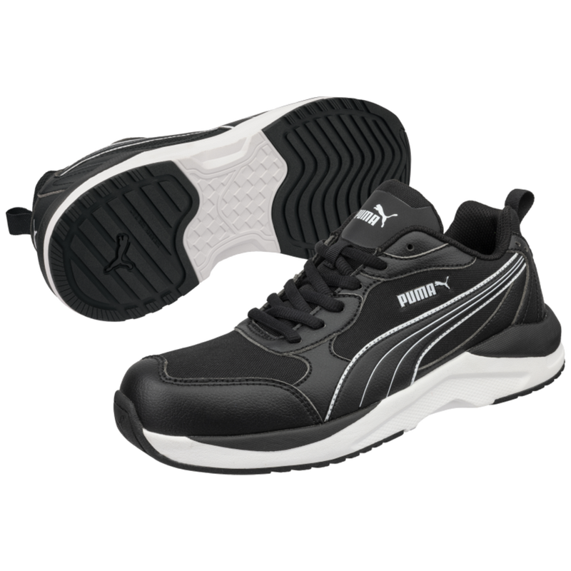 Puma Shift Black/White Low Safety Shoe S3s 647700