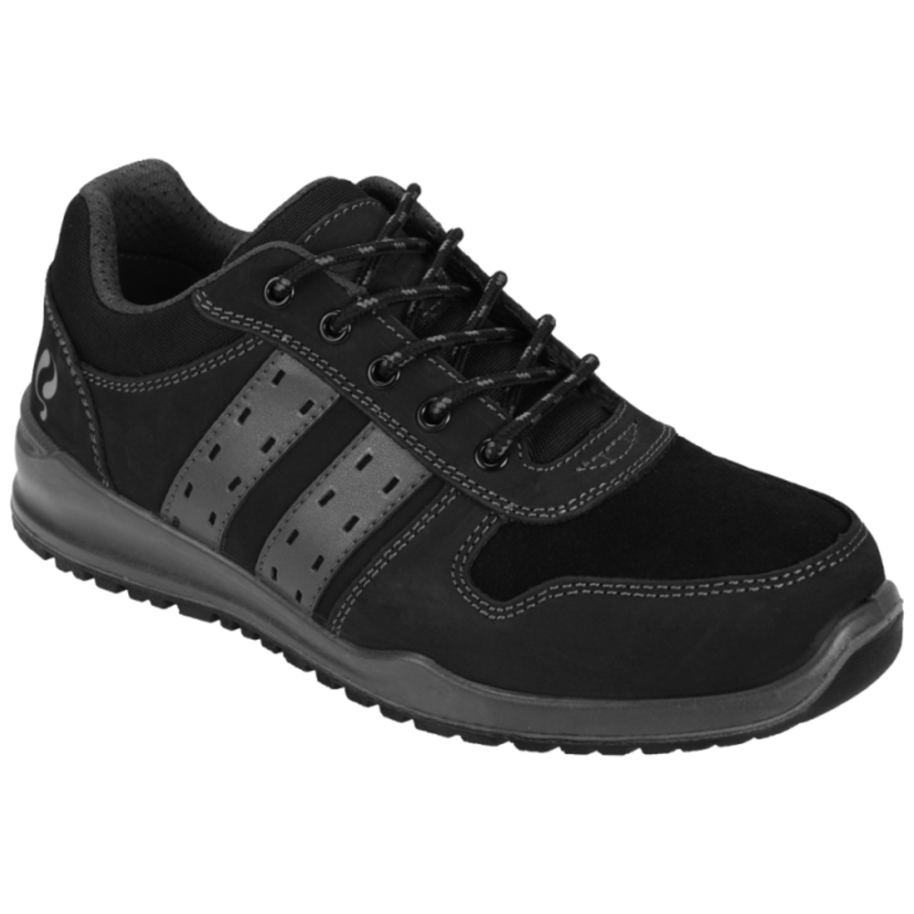 Quick Sport Zwart Laag QS0921 Werkschoen S3