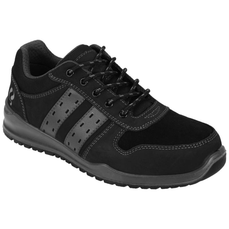Quick Sport Zwart Laag QS0921 Werkschoen S3