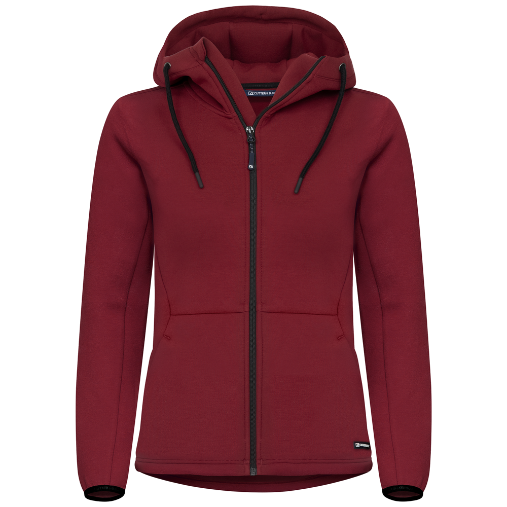Cutter & Buck Pemberton Hood Full Zip Ladies 358419