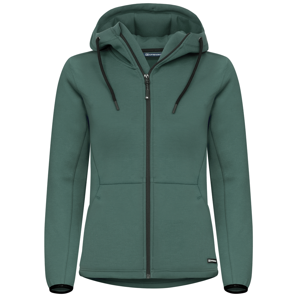 Cutter & Buck Pemberton Hood Full Zip Ladies 358419